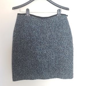 Charter Club Vintage Blue and Black Tweed skirt